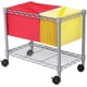 thumbnail image 1 of Carrito Móvil de Alambre para Archivos Safco 5201GR Gris con 4 Ruedas con Seguro, 1 of 2