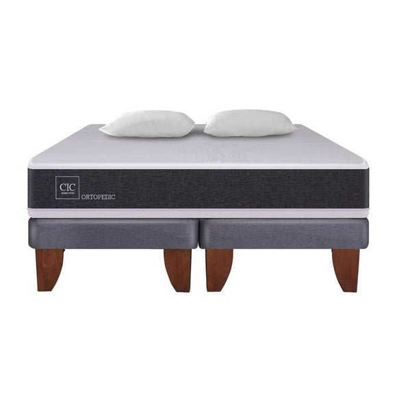 Cama Europea Europea New Ortopedic 2 Plaza Base Dividida
