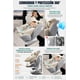 thumbnail image 3 of Silla de Auto Convertible 360° Isofix G406 Negra LuBabycas, 3 of 8