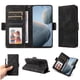thumbnail image 1 of Carcasa FOXDOCK Xiaomi 14T Pro de cuero PU, diseño acolchado clásico, protección contra caídas y rayones, 1 of 5