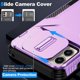 thumbnail image 5 of Funda Resistente para Motorola Moto G Stylus 5G 2023 con Tapa Deslizante y Protección Militar Morado, 5 of 6