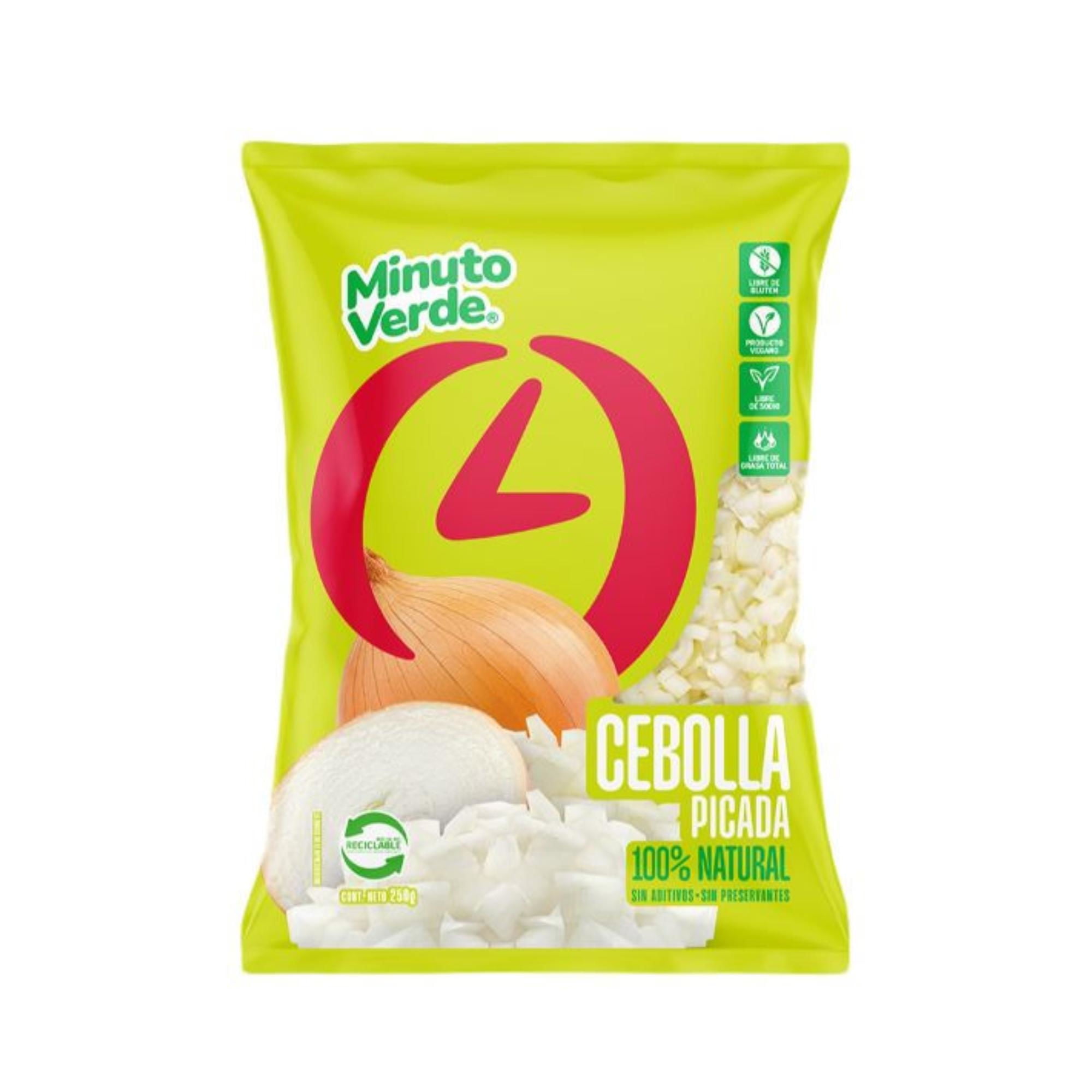 Cebolla Picada 250 gr Minuto Verde