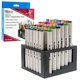 thumbnail image 1 of Caddy U.S. Art Supply - Organizador de Marcadores de 60 Ranuras, 1 of 6