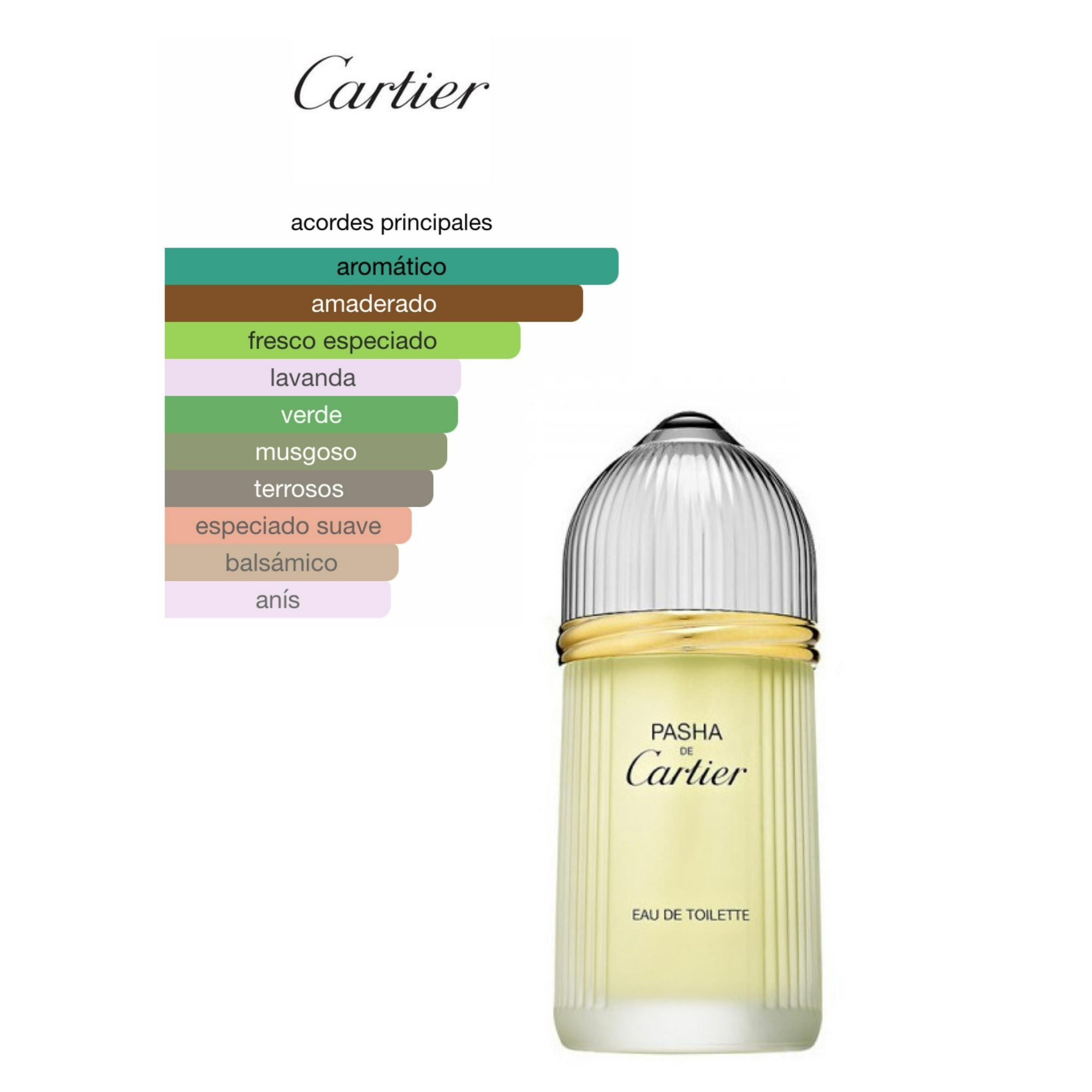 Cartier - Pasha 100ml Para Hombre Edt