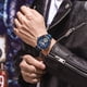 thumbnail image 4 of Reloj Automático Mecánico, Reloj Impermeable para Hombre de Negocios Maduro, con Correa de Cuero, 4 of 9