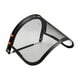 thumbnail image 4 of Combo De Protector Facial Y Soporte Para Cascos De Ala Completa Visera De Alambre De Metal Negro, 4 of 5