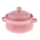 thumbnail image 1 of Miniatura De La Casa De Mu?ecas 1:12 Cocina De Juguete Metal Pink Pot Sopa Pot, 1 of 5