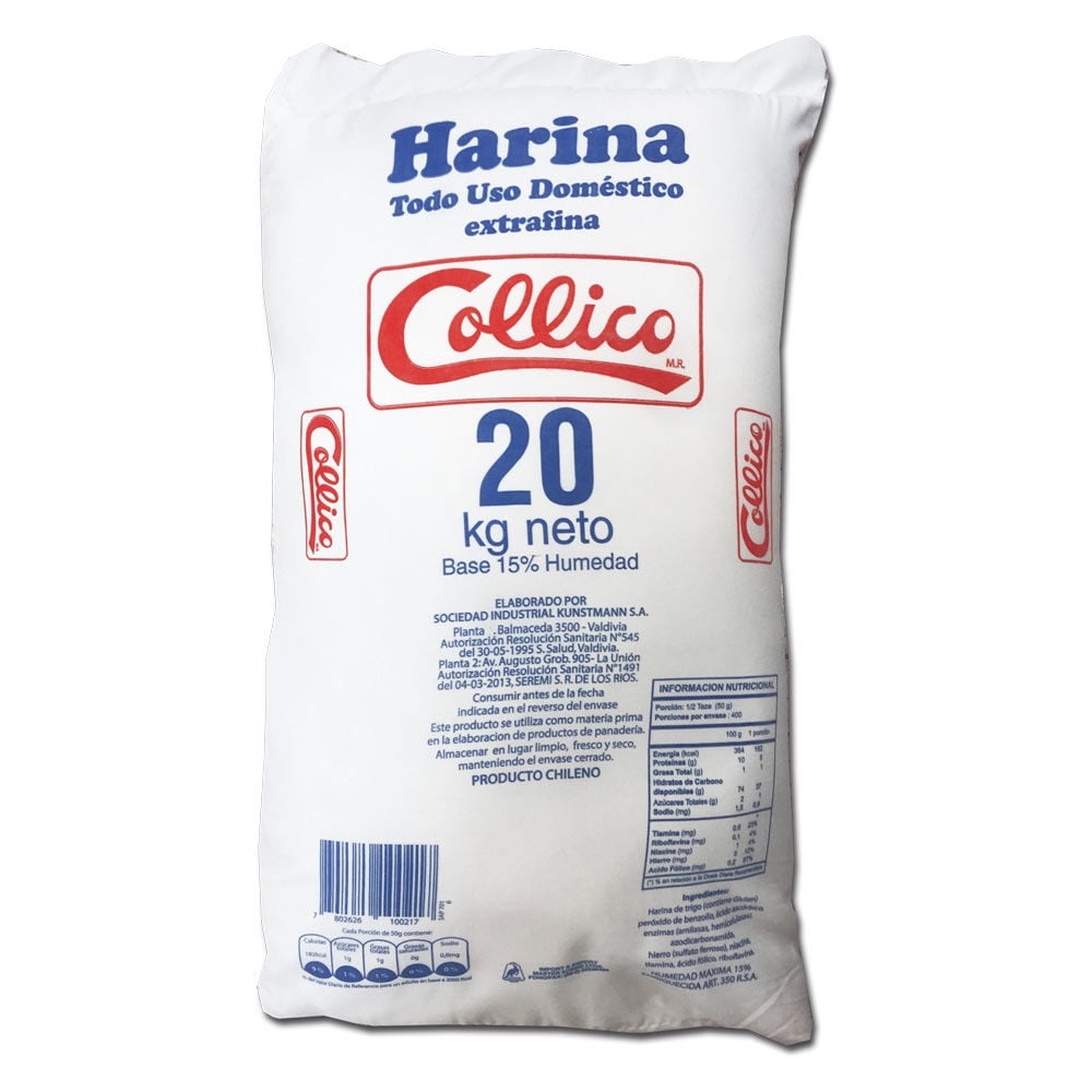 Harina Todo Uso 20 Kg Collico