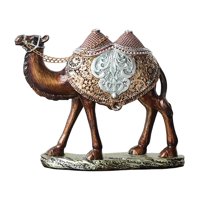 Bothyi - Adorno De Estatua De Camello, Decoración Creativa De Mesa Para Estantería, Hogar, Sala De Estar, Izquierda