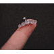 thumbnail image 3 of ARO PIERCING 5 ESTRELLAS CIRCONES PLATA 925, 3 of 3