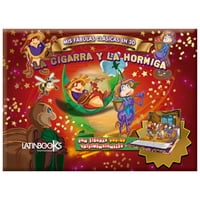 Latinbooks - La Cigarra Y La Hormiga - Mis Fábulas Clásicas En 3D Blanco
