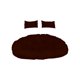 thumbnail image 1 of Cojin adicional silla colgante XL cafe, 1 of 2