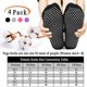 thumbnail image 2 of Xiao Hua 4 Pares de Pantuflas y Calcetines Antideslizantes con Partículas Antideslizantes, Adecuados para Salas de Estar, Dormitorios, Gris+negro+rosa+morado, 2 of 4