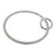 thumbnail image 5 of manijas del monedero del anillo de metal con o-rings de la puerta de la primavera para el bolso que hace la plata, 5 of 5