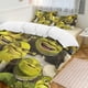 thumbnail image 2 of Juego de ropa de cama de Shrek, funda de cama adorable, estampado 3D de dibujos animados de anime, ligero, para decoración de habitaciones, 1 funda nórdica y 2 almohadas, para niños y niñas,, 2 of 3
