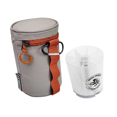 Magideal - Lámpara De Luz De Relleno De Jig Lámpara De Relleno De Calamar Luces Led Recargables De Pesca Herramienta De Luz De Relleno De Señora Para Inspecciona Gris