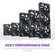 thumbnail image 2 of Ventilador de caja NZXT F140X Performance 140 mm PWM RGB negro, 2 of 9
