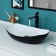 thumbnail image 5 of Lavabo Davivy 56 cm x 40 cm Negro Mate con Desagüe Emergente, 5 of 9