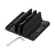 thumbnail image 3 of Soporte Vertical Para Computadora Portátil, Organizador Antideslizante, Base Ajustable Para Escritorio De Trabajo En Casa, 3 of 5