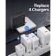 thumbnail image 2 of Cargador USB-C SlimQ 100W 4 puertos PD 3.0 sin reinicio, 2 of 7