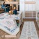 thumbnail image 4 of Alfombra Fame Living 230x190 cm Crema Floral Lavable, 4 of 9