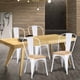 thumbnail image 2 of Pack 5 Silla Tolix Vintage con Asiento de Madera, 2 of 6