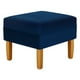 thumbnail image 2 of Pouf Sky 1c Felpa 04 Azul Marino, 2 of 3