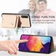 thumbnail image 2 of Funda Billetera Tejida para Samsung Galaxy A50 con Soporte y Tarjetero Beige, 2 of 4