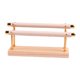 thumbnail image 1 of Soporte Para Anillos Con Base De Madera Desmontable, Expositor De Joyas Para Tienda De Exhibición, 2 Niveles, 1 of 5