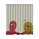 thumbnail image 1 of Cortina de ducha con diseño de Star Wars, juego de cortinas de baño con ganchos, tamaño 66 x 72 pulgadas, 1 of 3