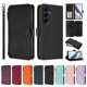 thumbnail image 3 of Funda Cartera Mariposa para [Samsung Galaxy A55 5G] con Soporte y Cremallera Negro, 3 of 6