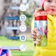 thumbnail image 5 of Luna PetuniaBotella de Agua con Tapa Pop Top de Un Toque, Acero Inoxidable, a Prueba de Fugas, para Deportes, Botella Infantil rosa 12 oz, 5 of 6