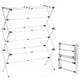 thumbnail image 3 of Tendedero plegable APEXCHASER 115 x 37 x 90 cm, blanco, 3 of 7