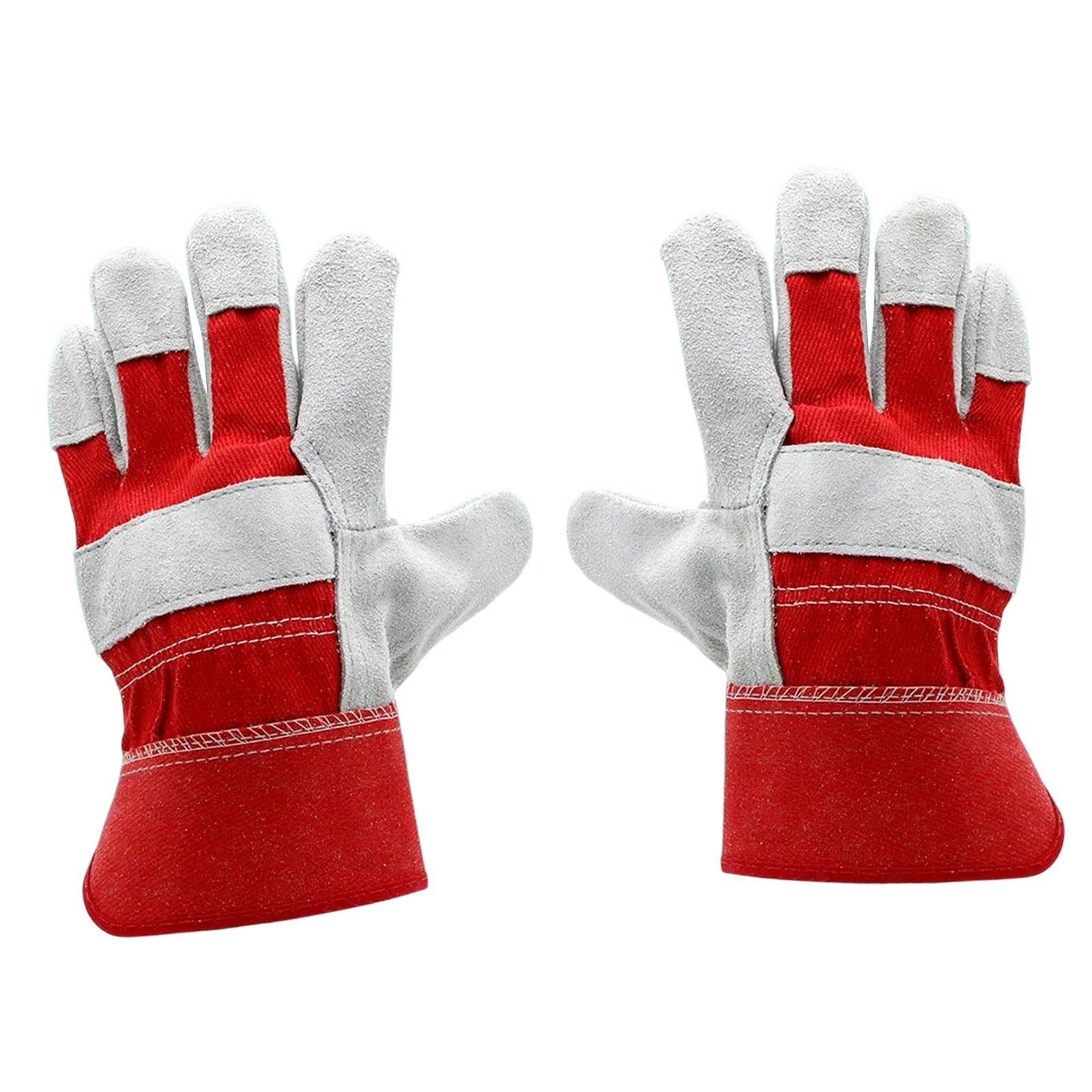 Magideal - Durian Guantes De Recolección, Guantes De Jardinería, Guantes De Trabajo De Construcción Transpirables Multipropósito Resistentes A Espinas Protección Rojo