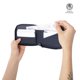thumbnail image 3 of Billetera Hombre Wood Mediana con RFID Blocker Azul, 3 of 3