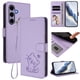 thumbnail image 2 of Funda de Gato tipo Libro para Samsung Galaxy S25, Lila Claro, 2 of 6