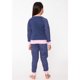 thumbnail image 2 of Pijama Largo Algodón Azul Talla 6, 2 of 4