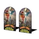 thumbnail image 1 of WordGirl Sujetalibros decorativos temáticos, tope para estantería con base antideslizante, uso dual para hogar y oficina - 2 piezas, 1 of 6