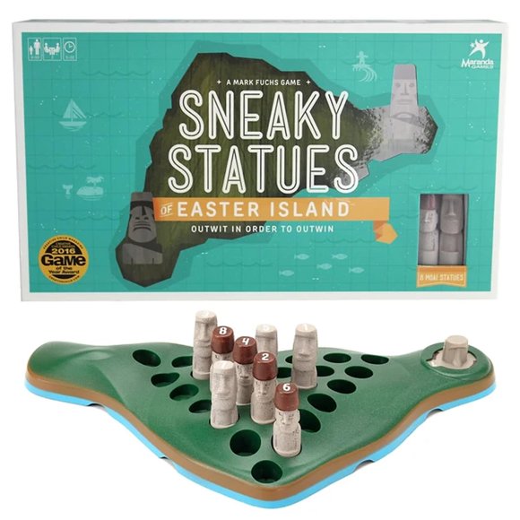 Game University Games Sneaky Statues of Easter Island Strategy