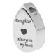 thumbnail image 2 of Siempre en mi corazón Colgante de agua Urna Memorial Ceniza Recuerdo Colgante hija, 2 of 5