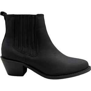 Botin Mujer Negro Moscu Detogni