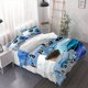 thumbnail image 1 of Three-Piece Pablo Gavi Collage Art Printed Duvet Cover Set Duvet Cover + Pillowcases, 1 of 1