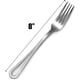 thumbnail image 4 of Juego de cubiertos para la cena, juego de tenedor, cuchillo y cuchara de acero inoxidable 18/10 para restaurantes, hoteles y uso doméstico., 4 of 7