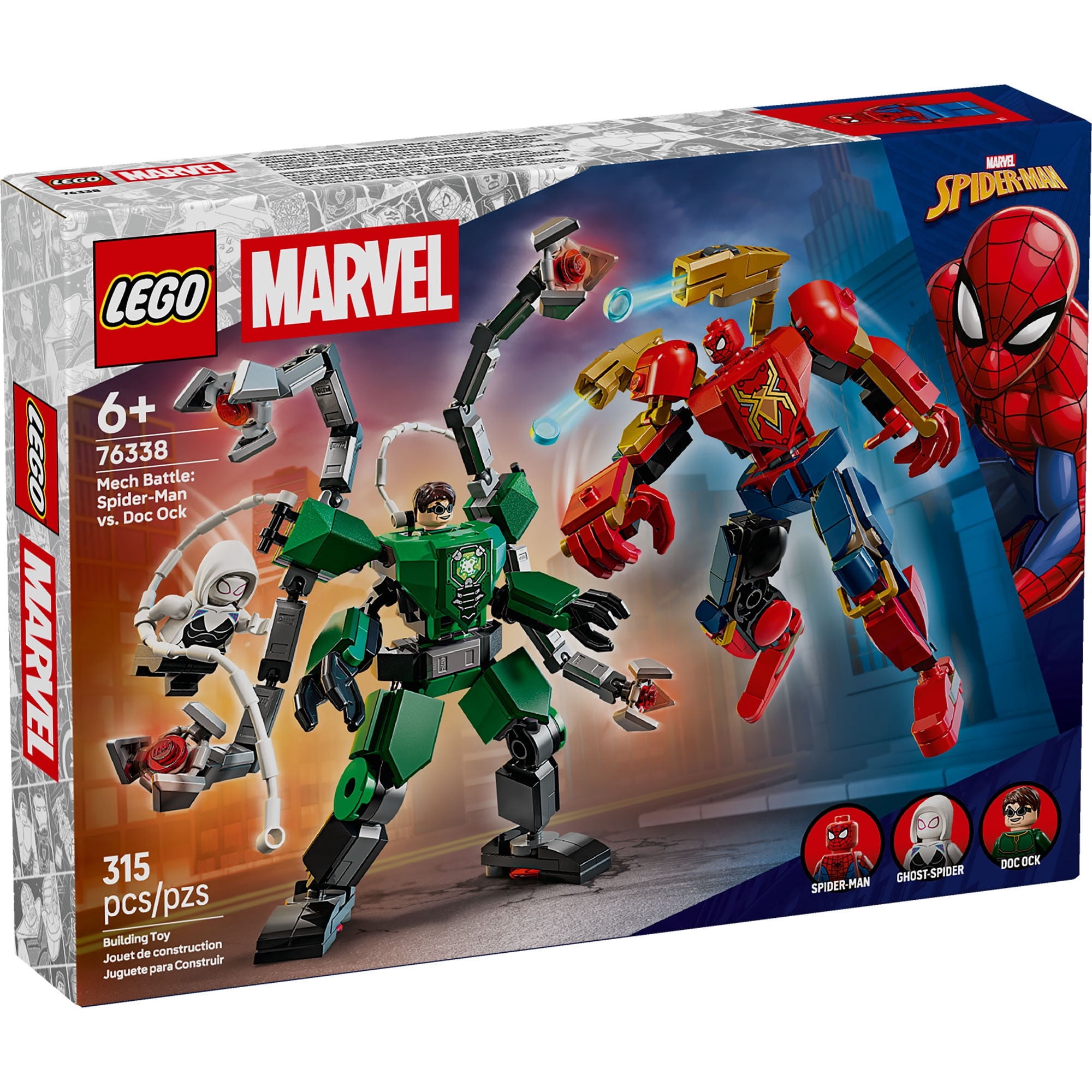 Lego Batalla De Armaduras Spider-Man Vs. Doc Ock