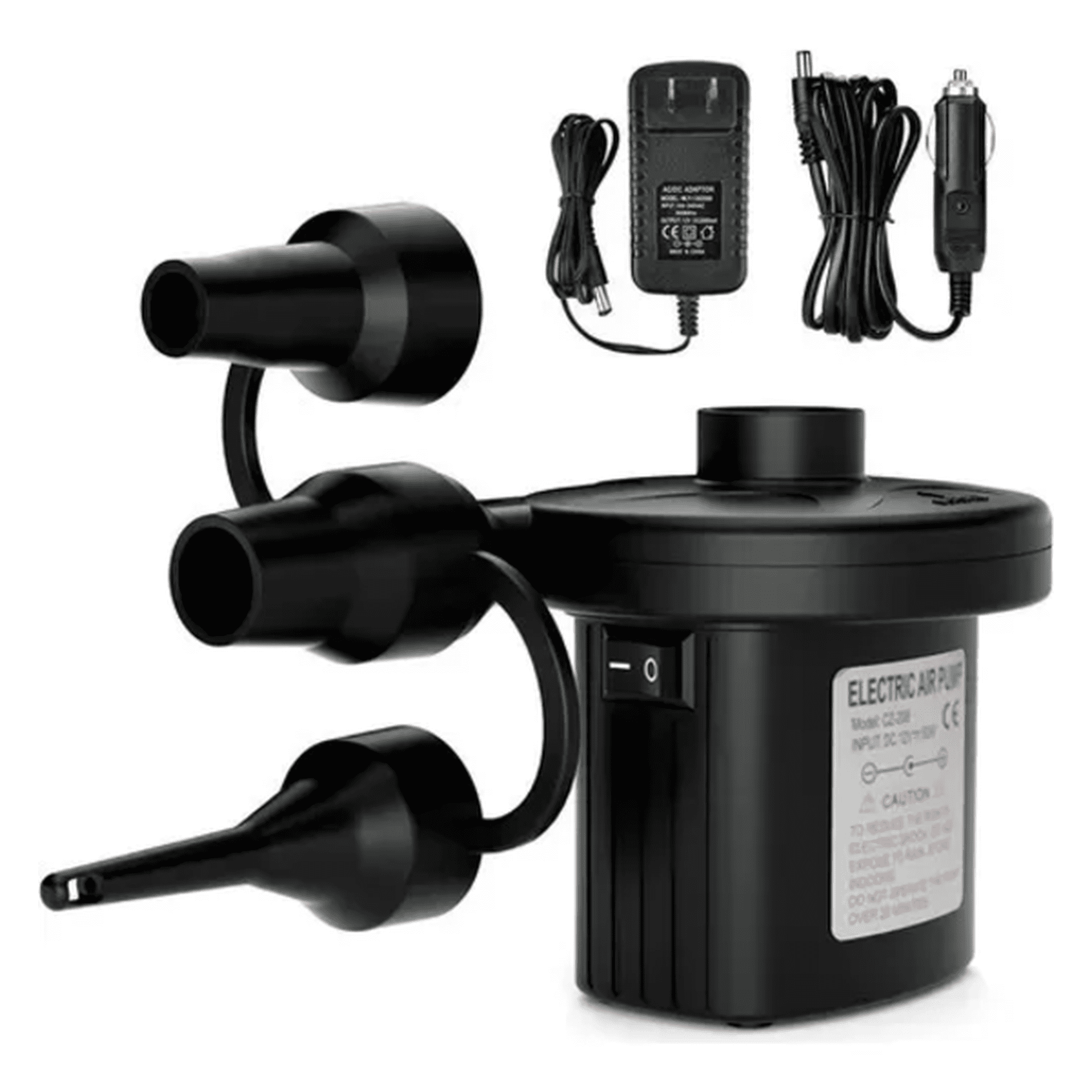 Genérico - Inflador Eléctrico Multifuncional Para 220v/12v