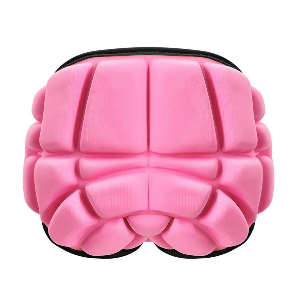 Ioensy - Equipo De Protección De Esquí Almohadilla Para El Trasero Para Andar En Monopatín Deportes Al Aire Libre Patinaje Sobre Hielo Adultos Rosa