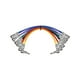thumbnail image 1 of Pack 6 Cables Plug-Plug Angulo Colores 0.3 Mts Ipv6-243, 1 of 2
