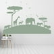 thumbnail image 2 of Decomural Safari Animals Elephant Giraffe WS-15787, 2 of 2