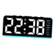 thumbnail image 1 of Reloj Despertador Digital Con Luz Nocturna LED Para Dormitorio De Estilo Rústico, Sala De Estudio, Luz Azul., 1 of 5