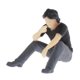 thumbnail image 5 of 1:64 Figuras Diorama Repair Factory Tío De Mediana Edad Sentado Y Fumando, 5 of 5
